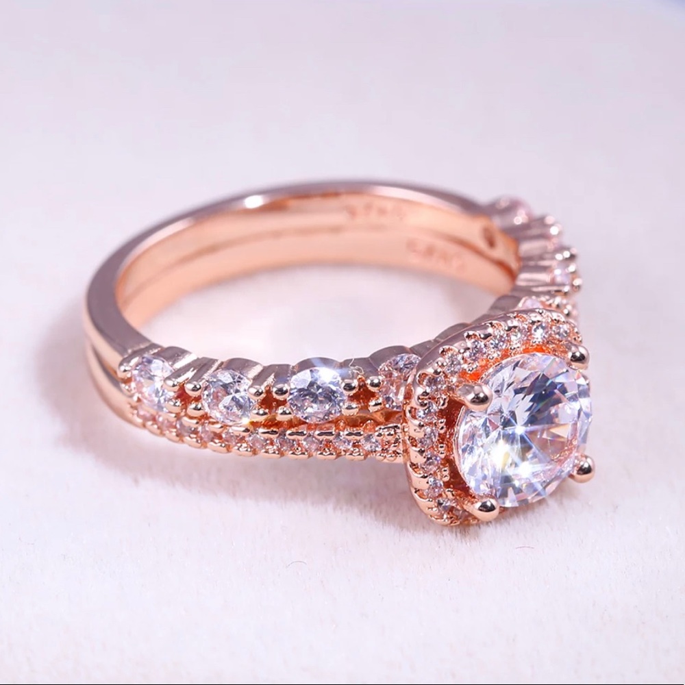 ✨2 Piece Rose Gold Set✨18K Rose Gold Plated✨ - Picture 5 of 9